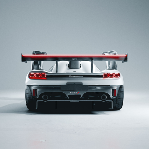 2027 Koenigsegg CCGT1 Rear View
