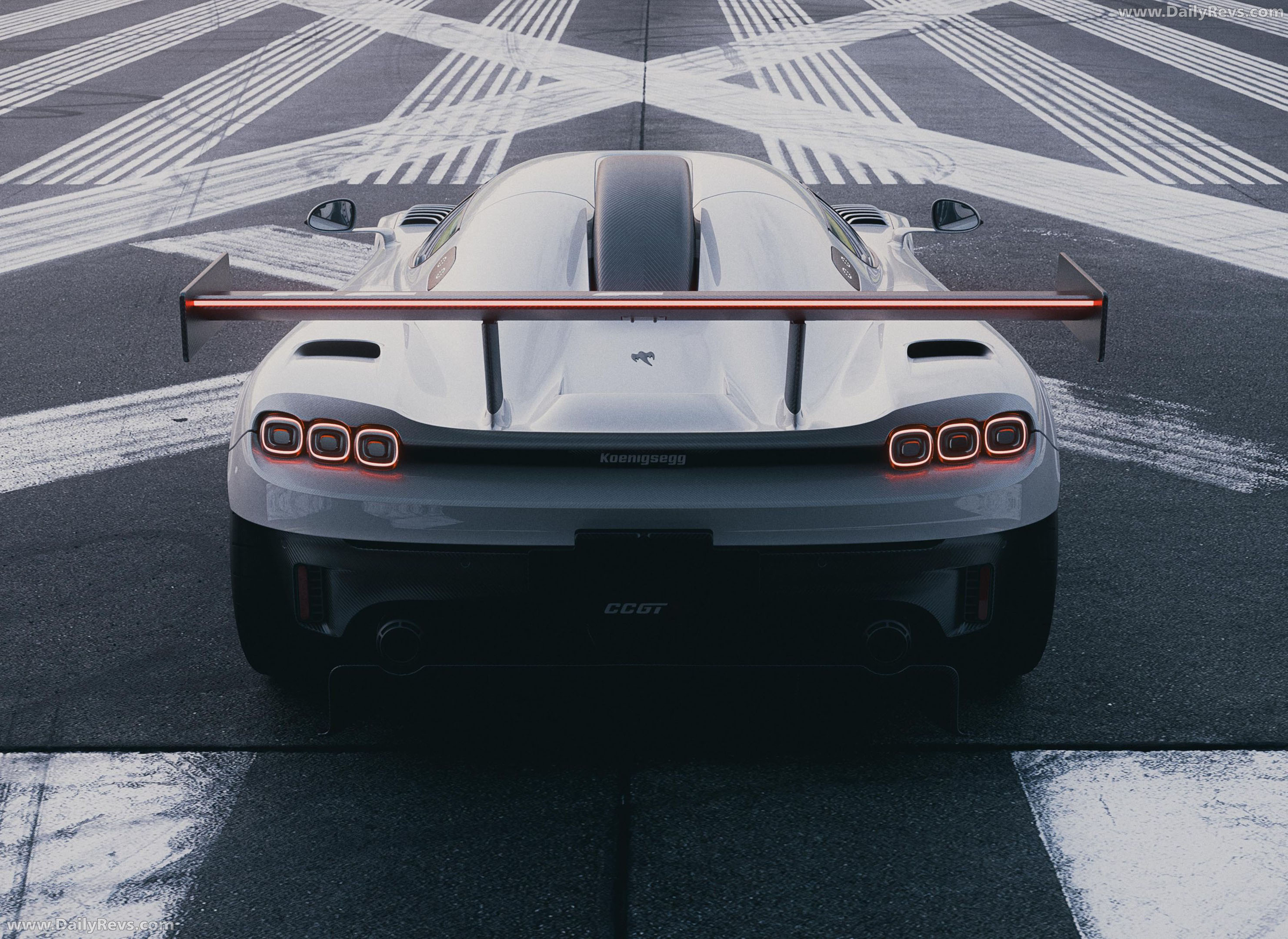 2027 Koenigsegg CCGT1 Rear View