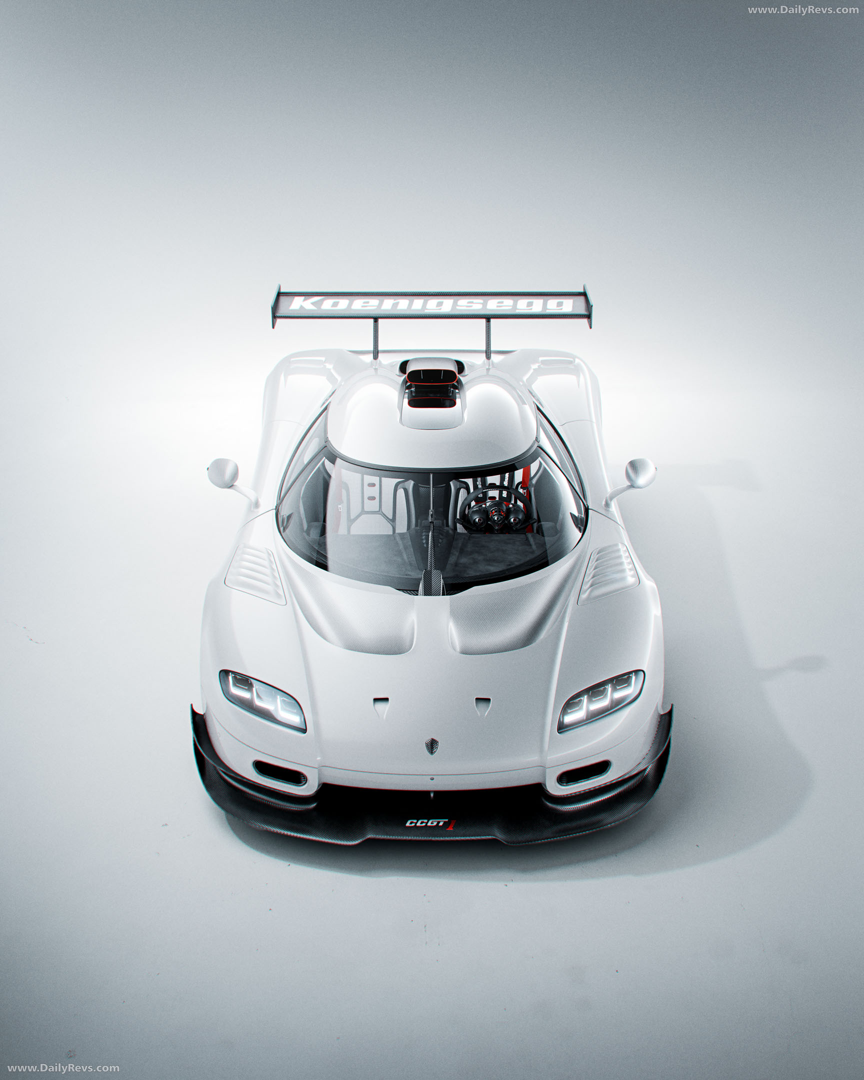 2027 Koenigsegg CCGT1 Top View