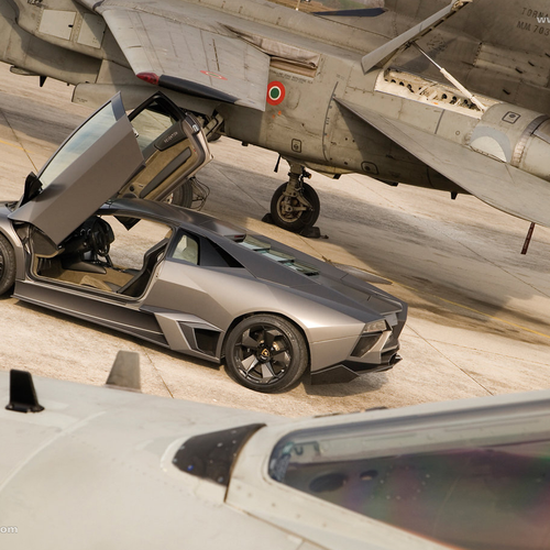 2008 Lamborghini Reventon Top View