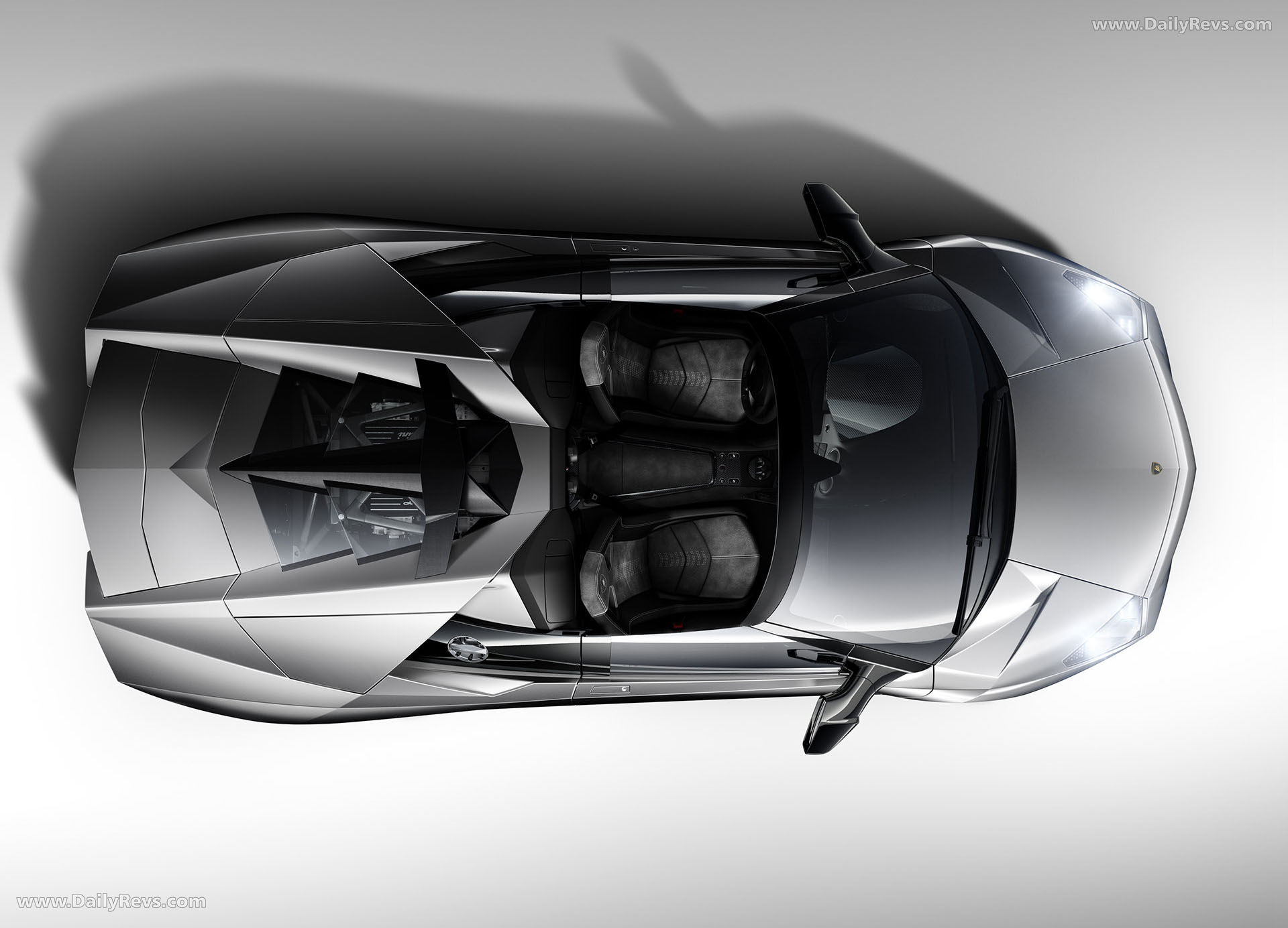 2010 Lamborghini Reventon Roadster Top View