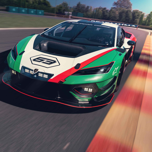 2026 Lamborghini Temerario GT3 Front View