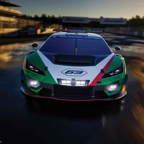 2026 Lamborghini Temerario GT3 Front View