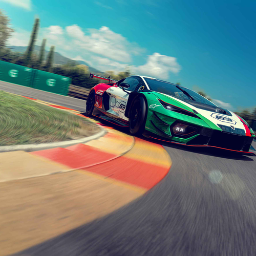 2026 Lamborghini Temerario GT3 Front View