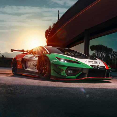 2026 Lamborghini Temerario GT3 Front View