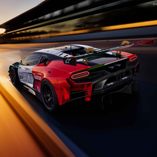 2026 Lamborghini Temerario GT3 Rear View