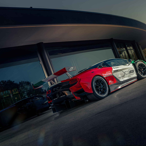 2026 Lamborghini Temerario GT3 Rear View
