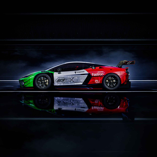 2026 Lamborghini Temerario GT3 Side View