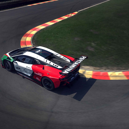2026 Lamborghini Temerario GT3 Top View
