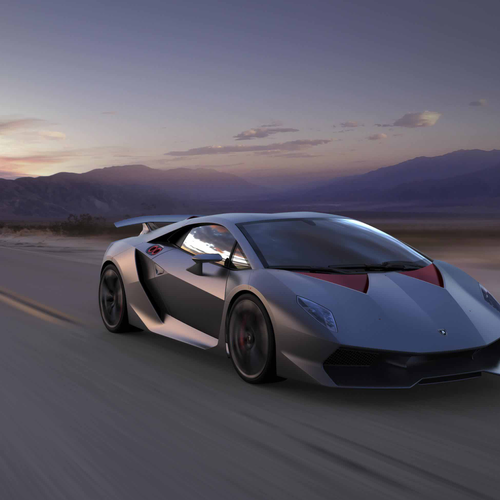 2010 Lamborghini Sesto Elemento Concept Front View