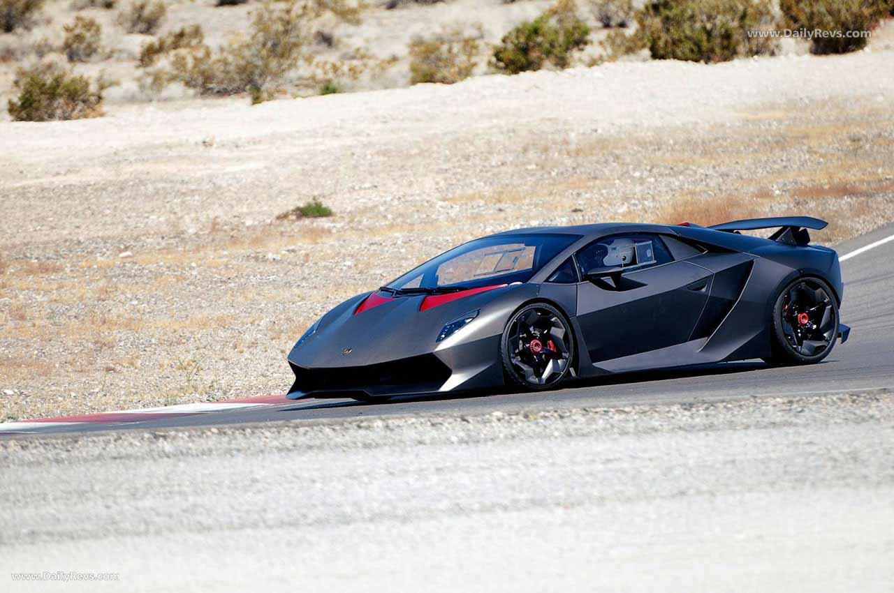 2010 Lamborghini Sesto Elemento Concept Front View