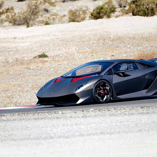 2010 Lamborghini Sesto Elemento Concept Front View