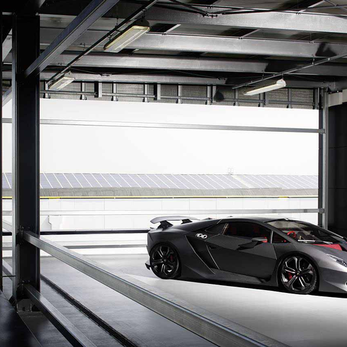 2010 Lamborghini Sesto Elemento Concept Front View