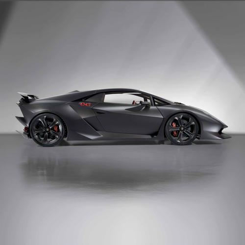 2010 Lamborghini Sesto Elemento Concept Side View
