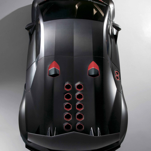 2010 Lamborghini Sesto Elemento Concept Top View
