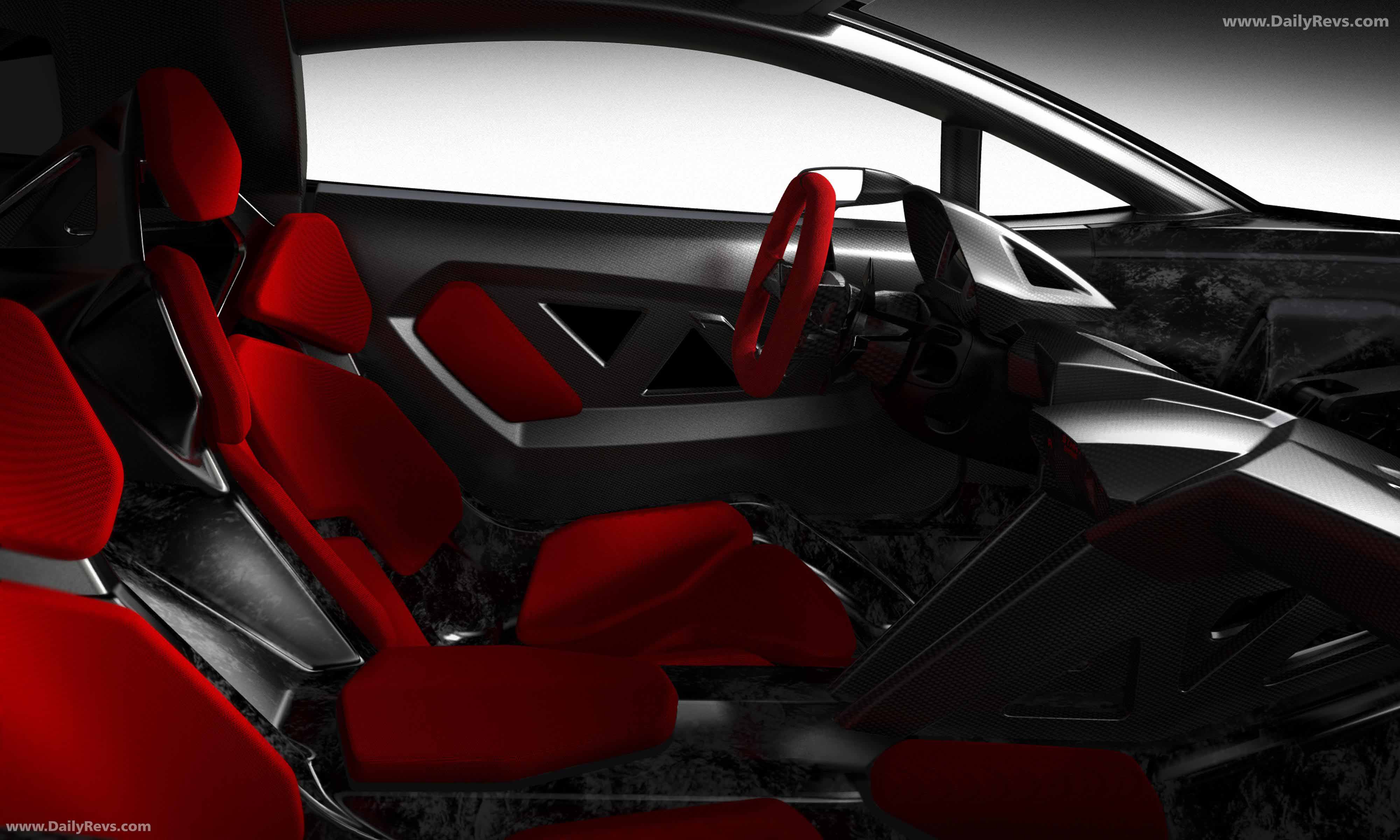 2010 Lamborghini Sesto Elemento Concept Interior