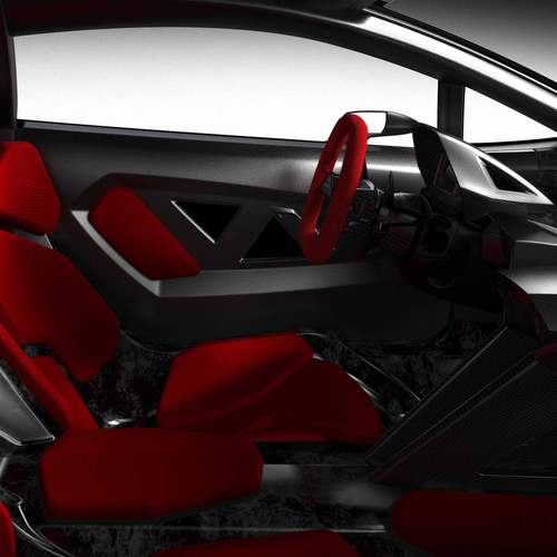 2010 Lamborghini Sesto Elemento Concept Interior