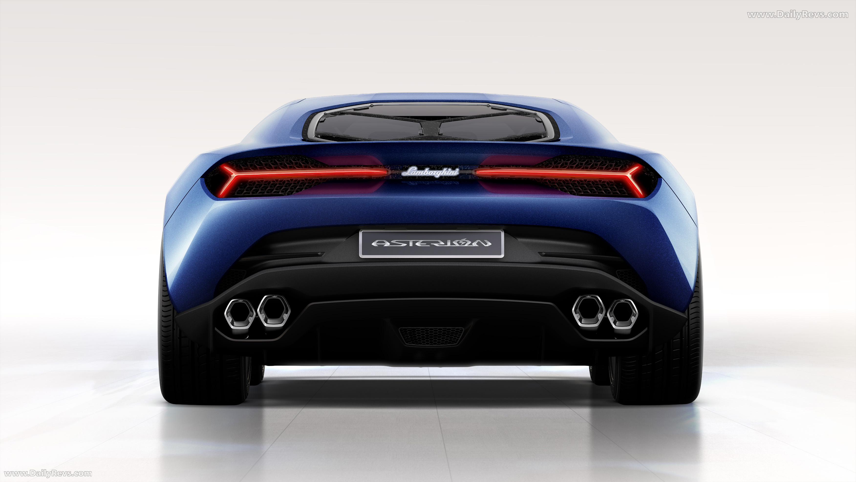 2014 Lamborghini Asterion LPI910-4 Concept Rear View