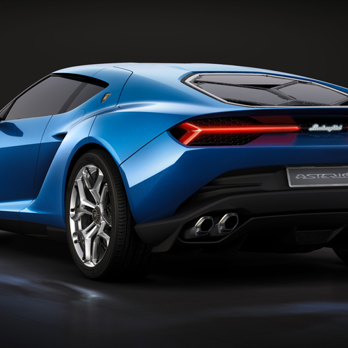 2014 Lamborghini Asterion LPI910-4 Concept Rear View