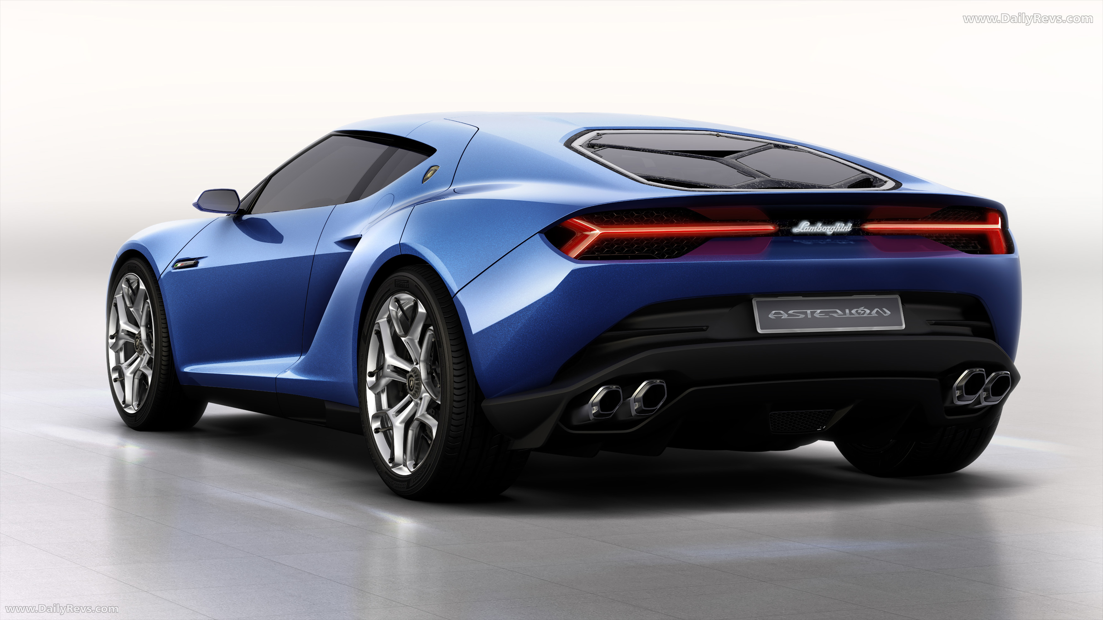 2014 Lamborghini Asterion LPI910-4 Concept Rear View