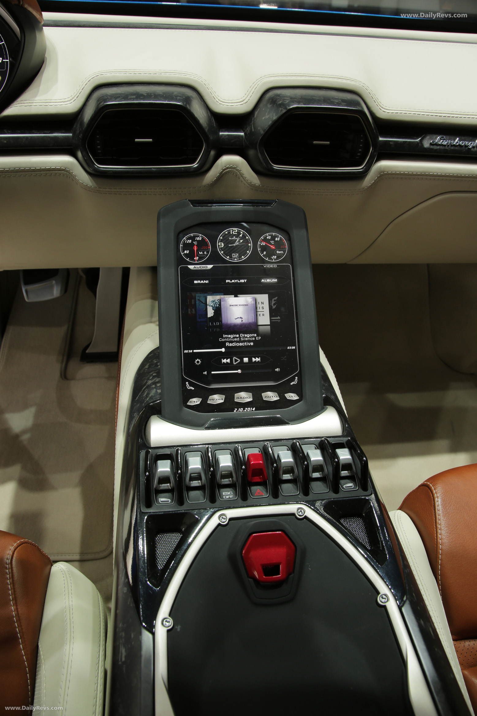 2014 Lamborghini Asterion LPI910-4 Concept Interior