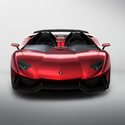 2012 Lamborghini Aventador J Concept Front View