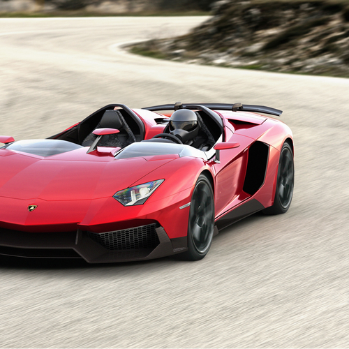 2012 Lamborghini Aventador J Concept Front View