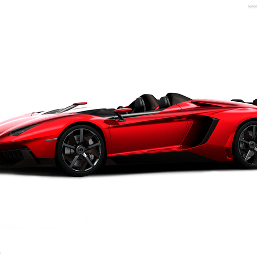 2012 Lamborghini Aventador J Concept Side View