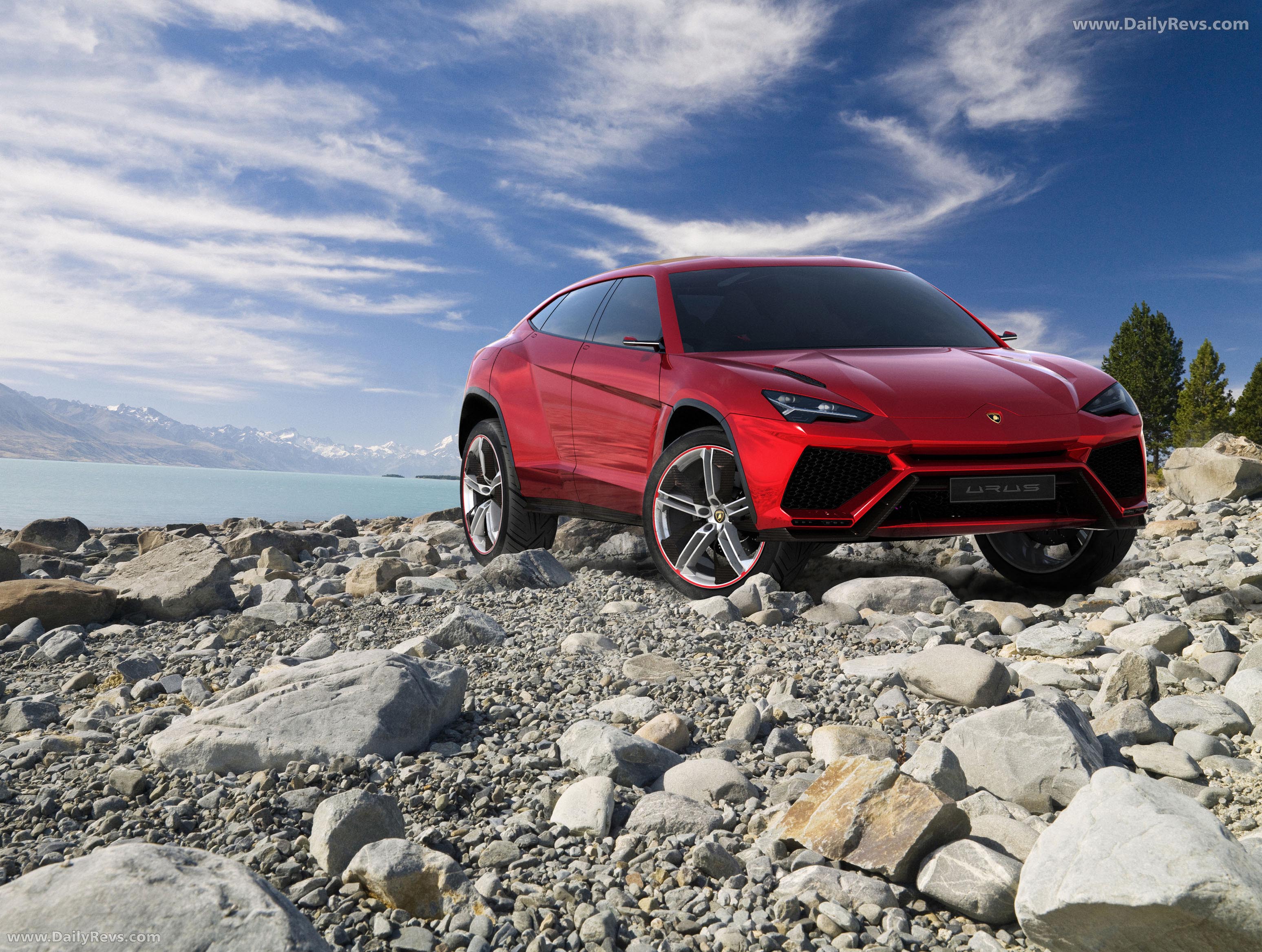 2012 Lamborghini Urus Concept Front View