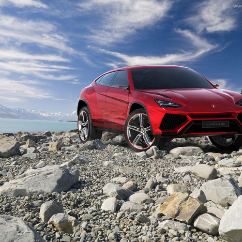 2012 Lamborghini Urus Concept Front View