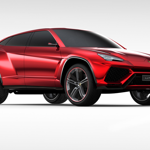 2012 Lamborghini Urus Concept Front View