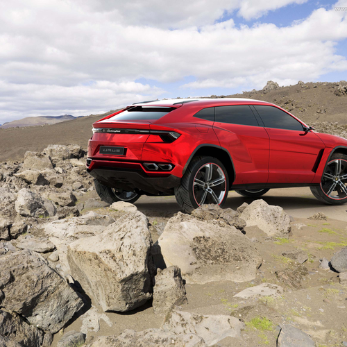 2012 Lamborghini Urus Concept Rear View