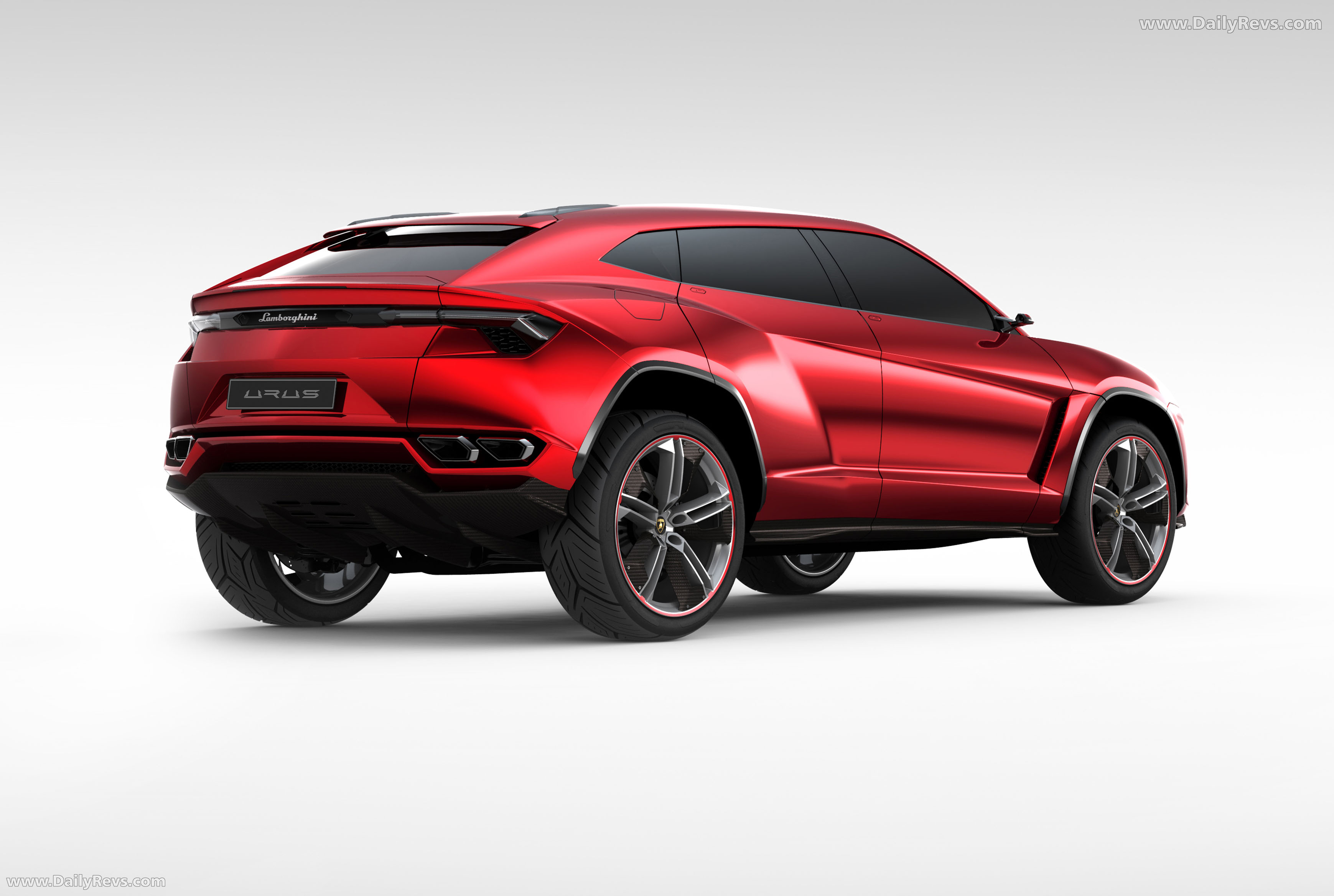 2012 Lamborghini Urus Concept Rear View