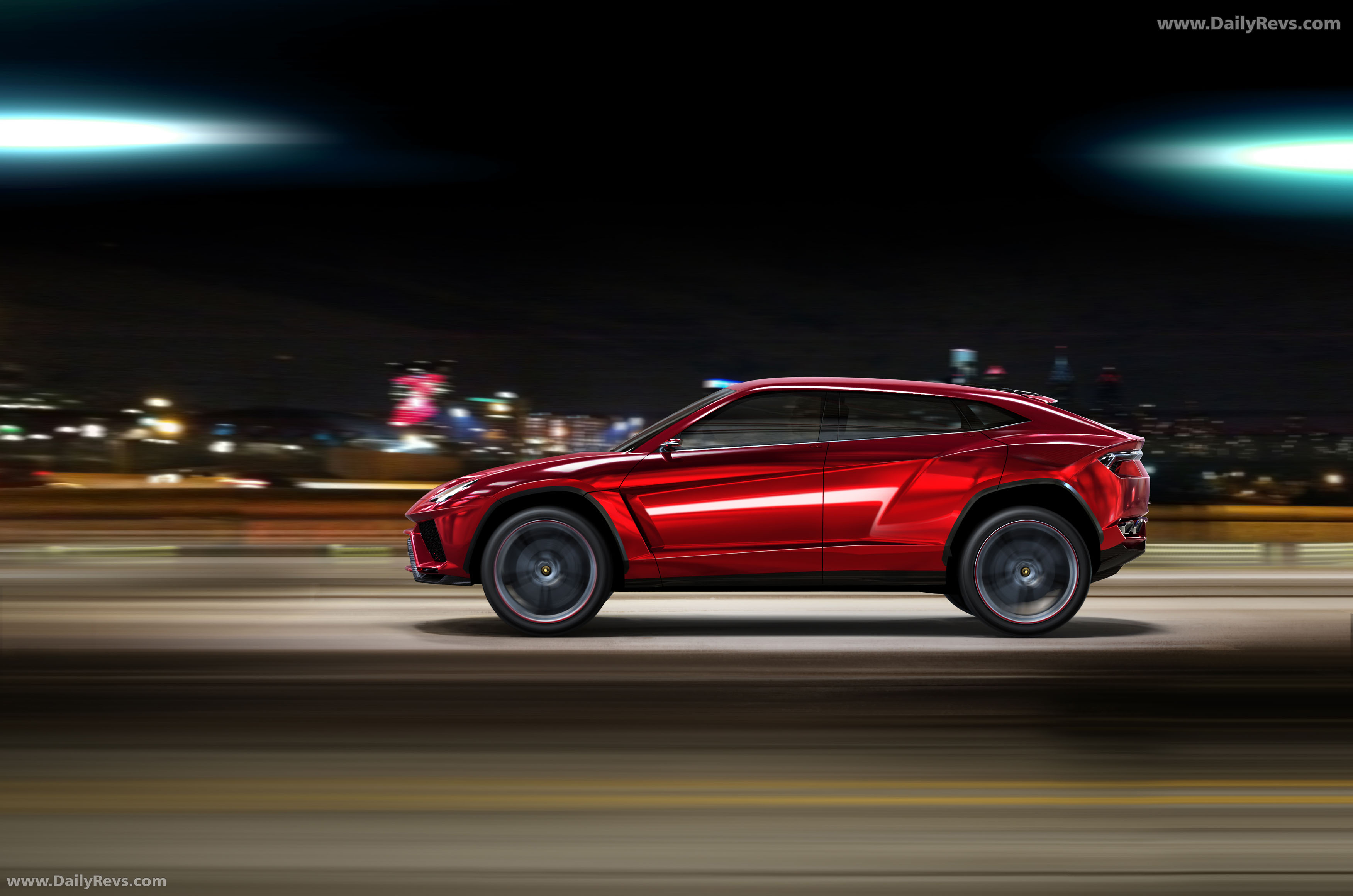 2012 Lamborghini Urus Concept Side View