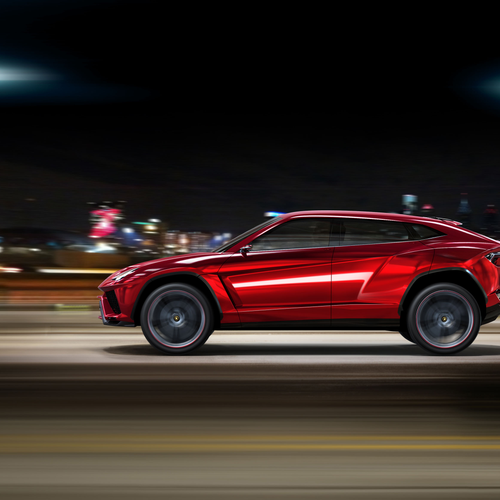 2012 Lamborghini Urus Concept Side View