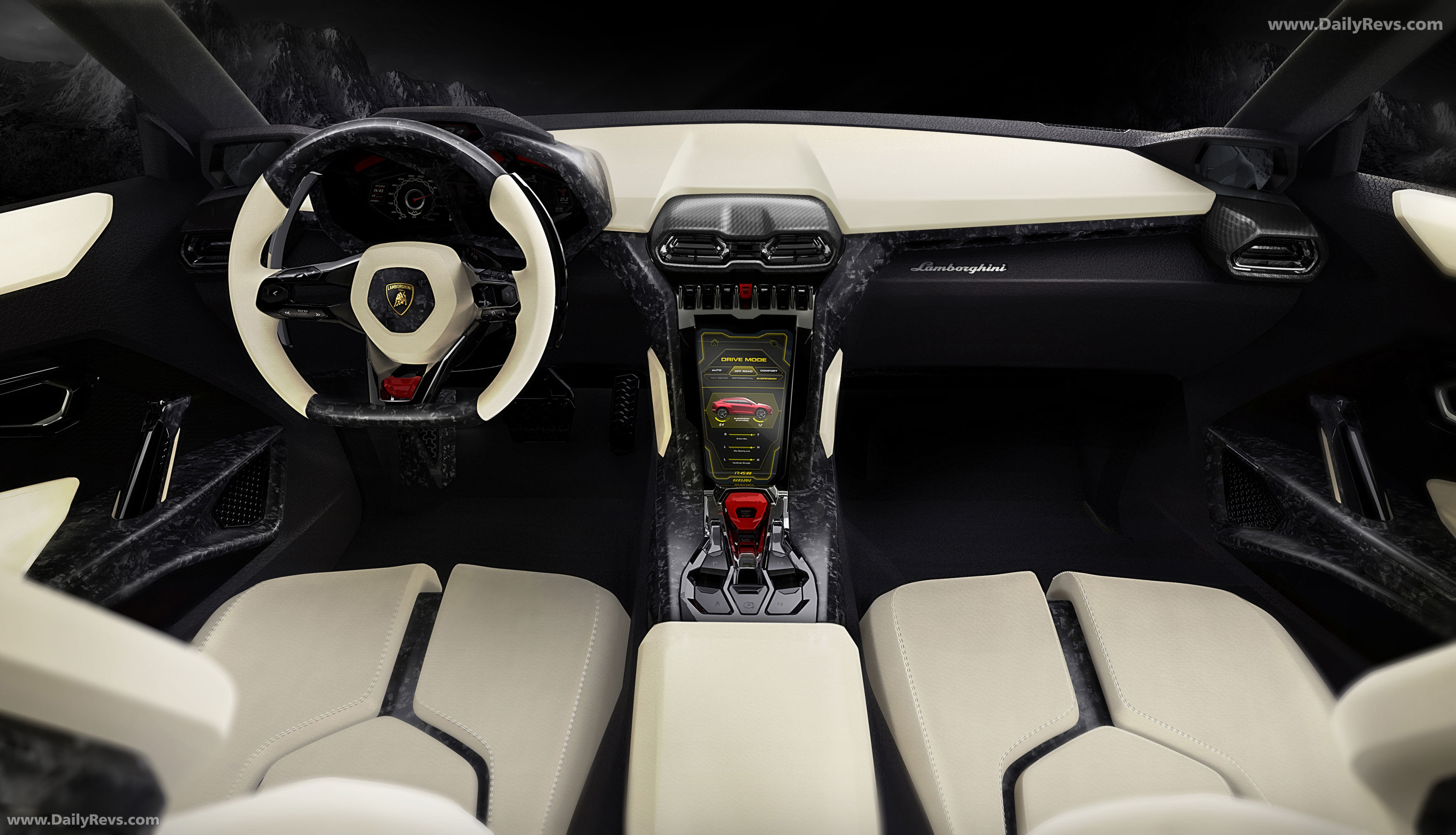 2012 Lamborghini Urus Concept Interior