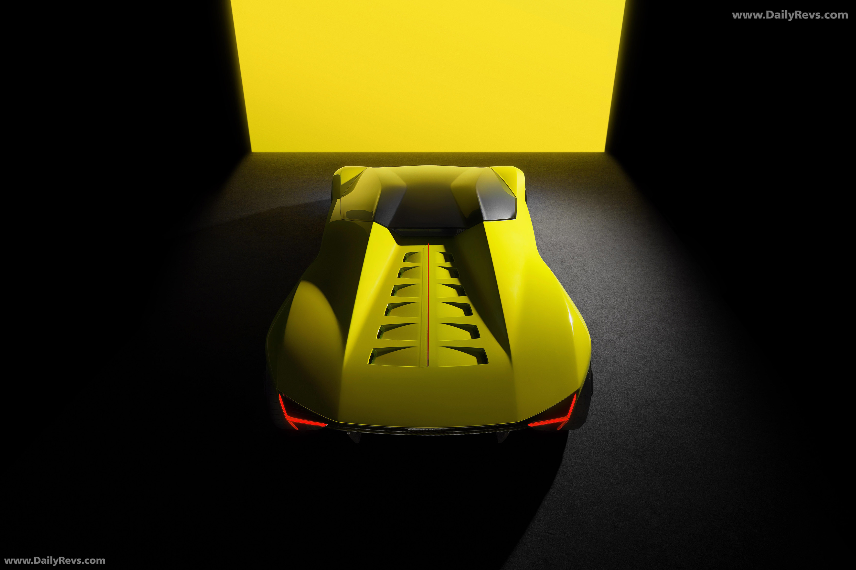 2025 Lamborghini Manifesto Concept Rear View