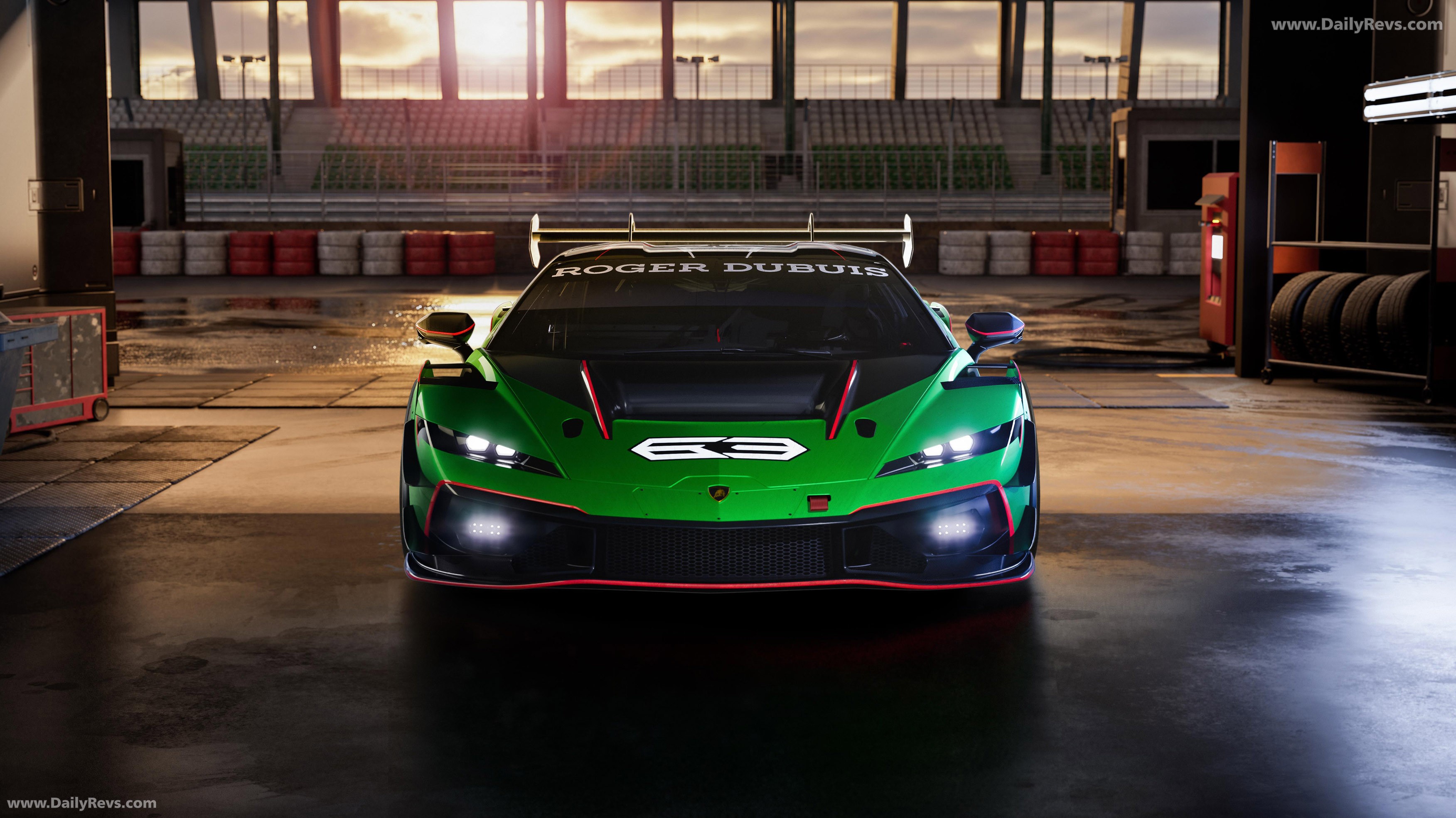 2026 Lamborghini Temerario Super Trofeo Front View