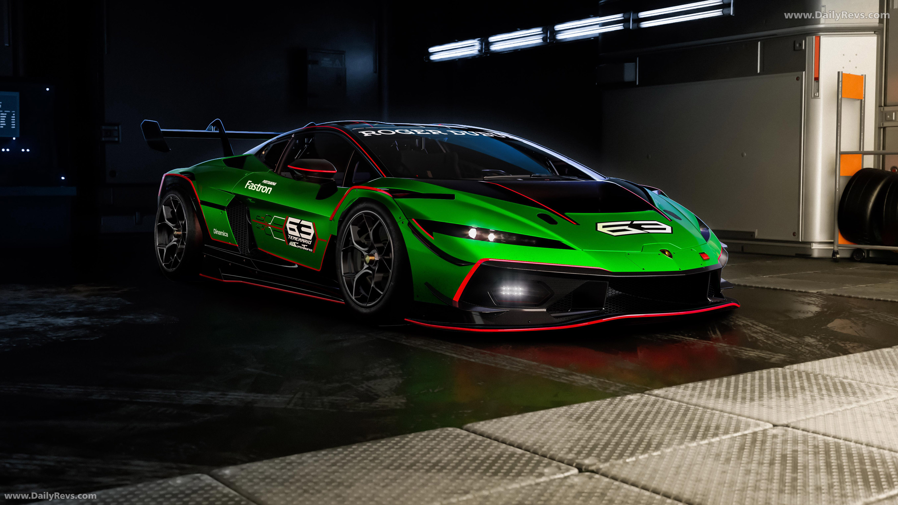 2026 Lamborghini Temerario Super Trofeo Front View