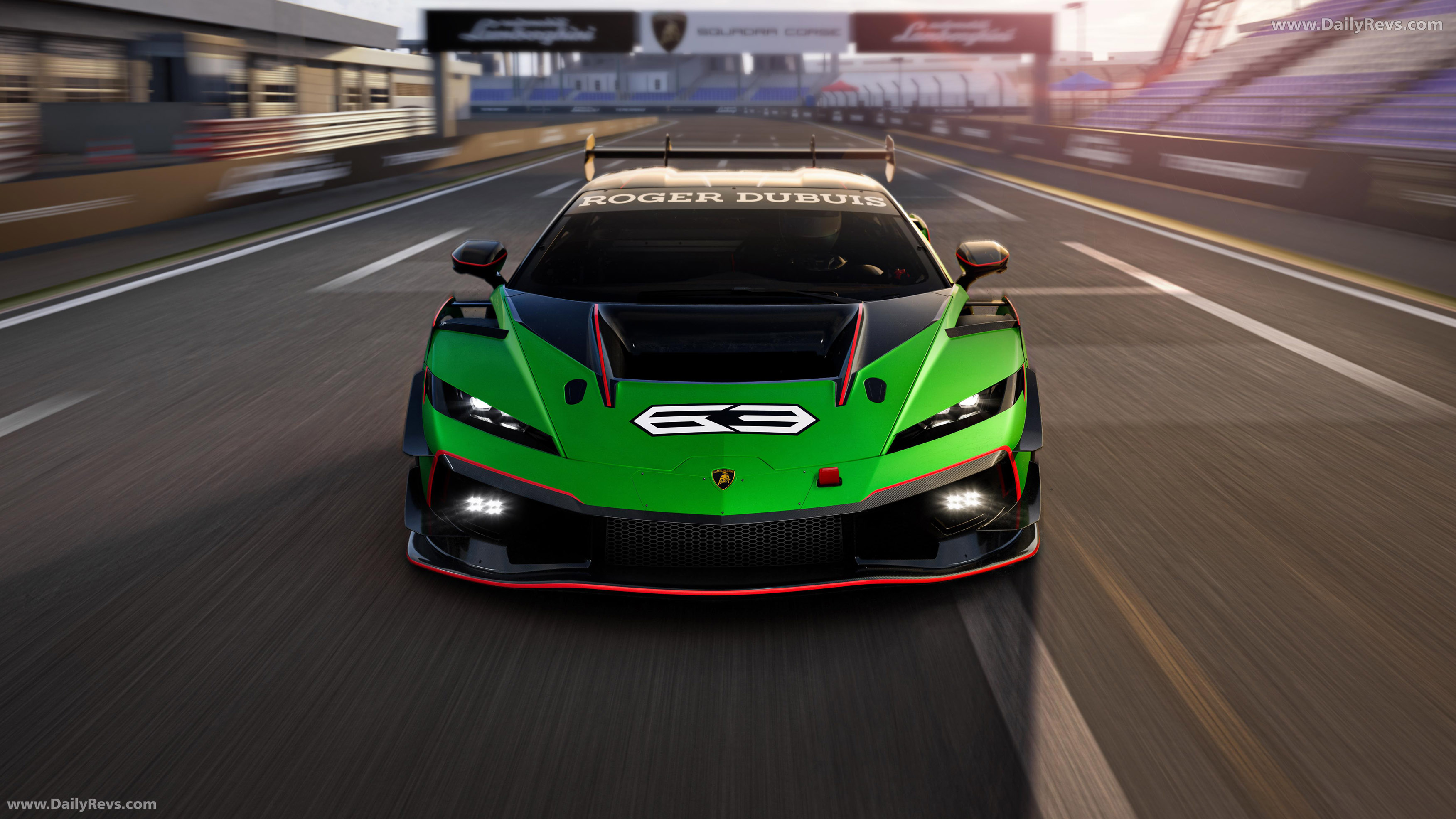 2026 Lamborghini Temerario Super Trofeo Front View
