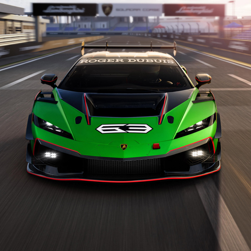 2026 Lamborghini Temerario Super Trofeo Front View