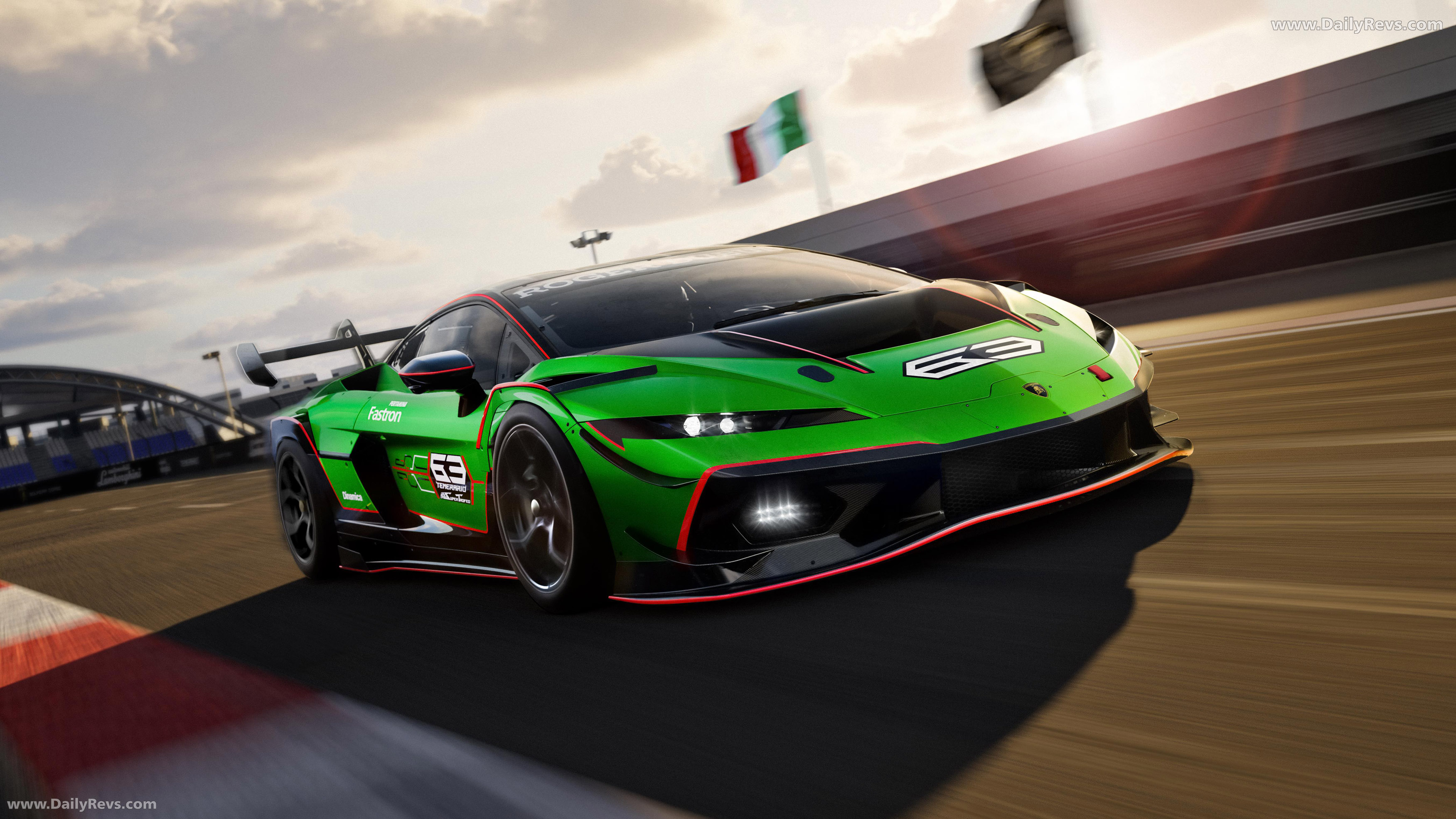 2026 Lamborghini Temerario Super Trofeo Front View