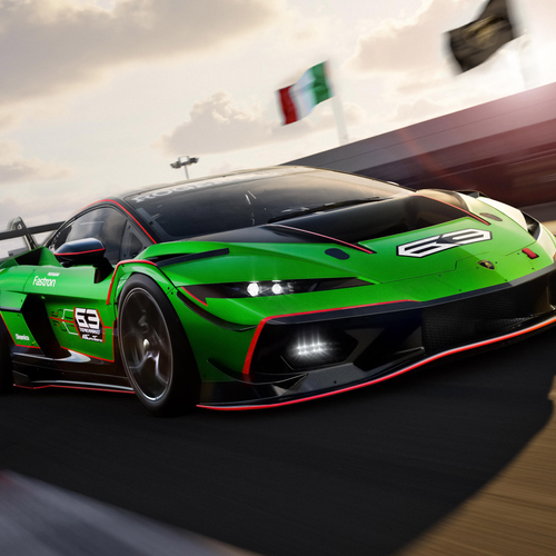 2026 Lamborghini Temerario Super Trofeo Front View