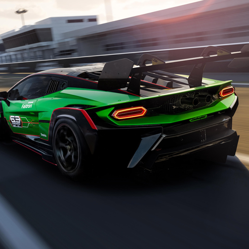 2026 Lamborghini Temerario Super Trofeo Rear View