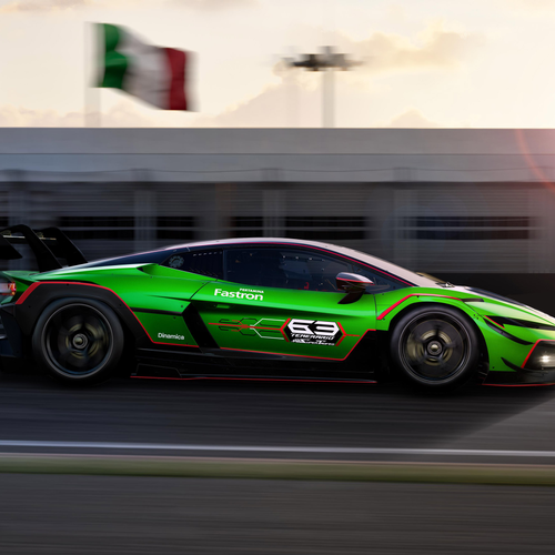 2026 Lamborghini Temerario Super Trofeo Side View
