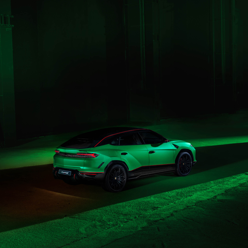 2027 Lamborghini Urus SE Tettonero Capsule Rear View