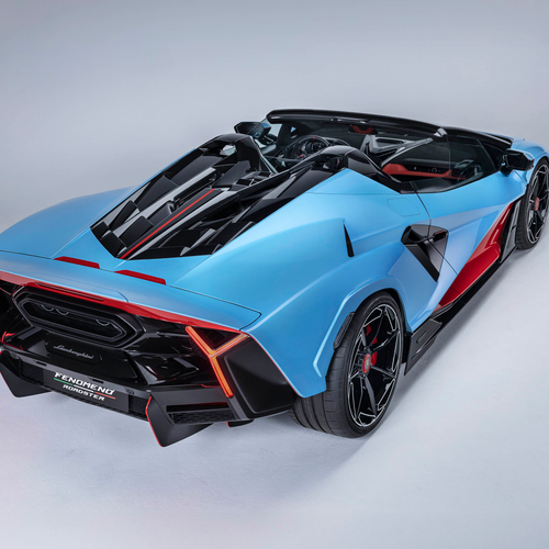 2027 Lamborghini Fenomeno Roadster Rear View