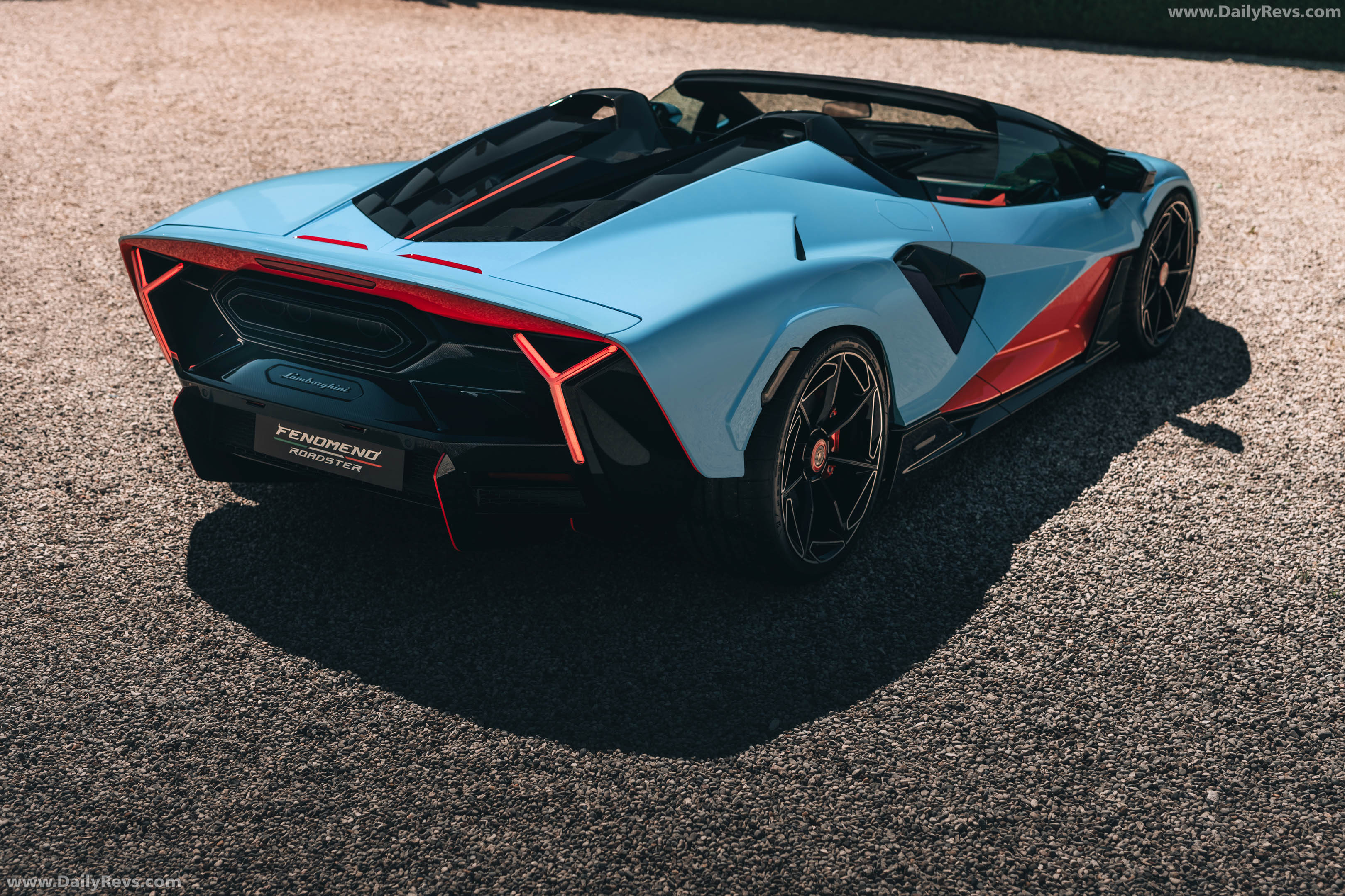 2027 Lamborghini Fenomeno Roadster Rear View