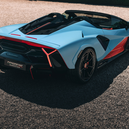 2027 Lamborghini Fenomeno Roadster Rear View