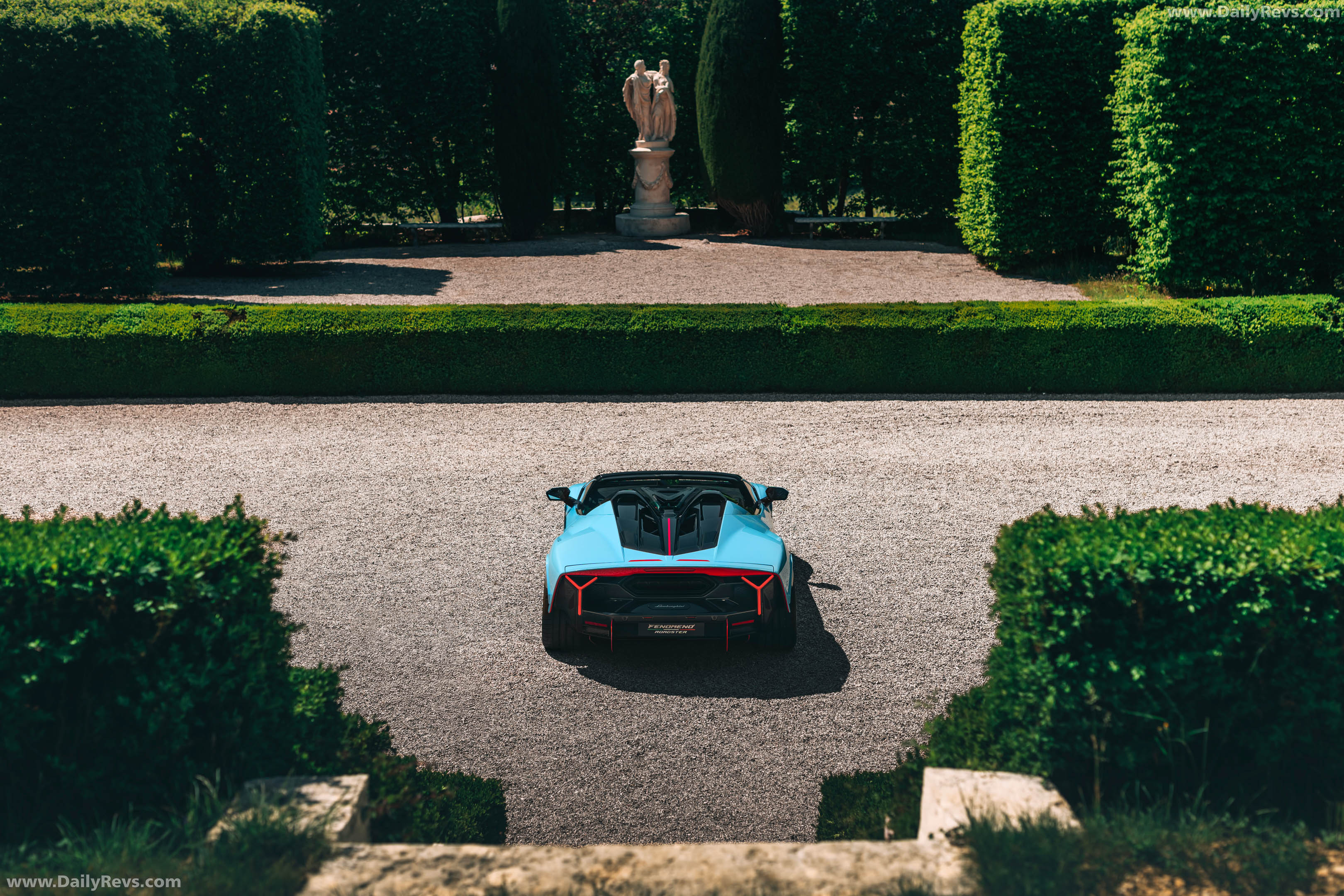 2027 Lamborghini Fenomeno Roadster Rear View